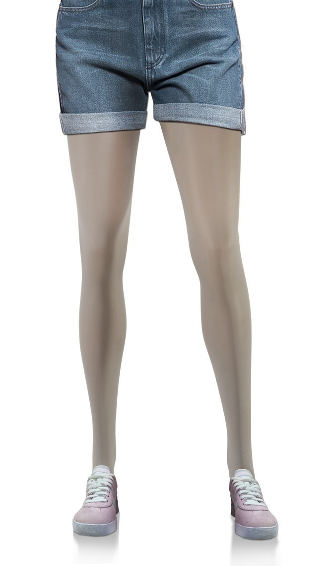 2x Kolorowe rajstopy kryjące z microfibry Hiver 40DEN