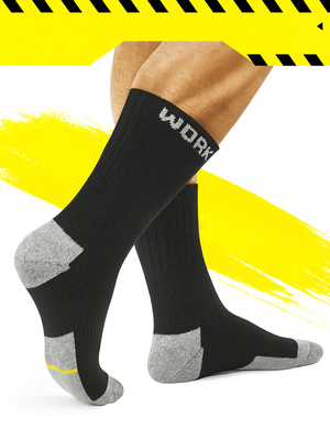 Polskie Skarpety Robocze WORK mega mocne 12 Par