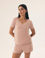 Damska piżama Noves 42679 light grey