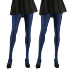 2x Rajstopy kryjące z microfibry CALDO 70DEN