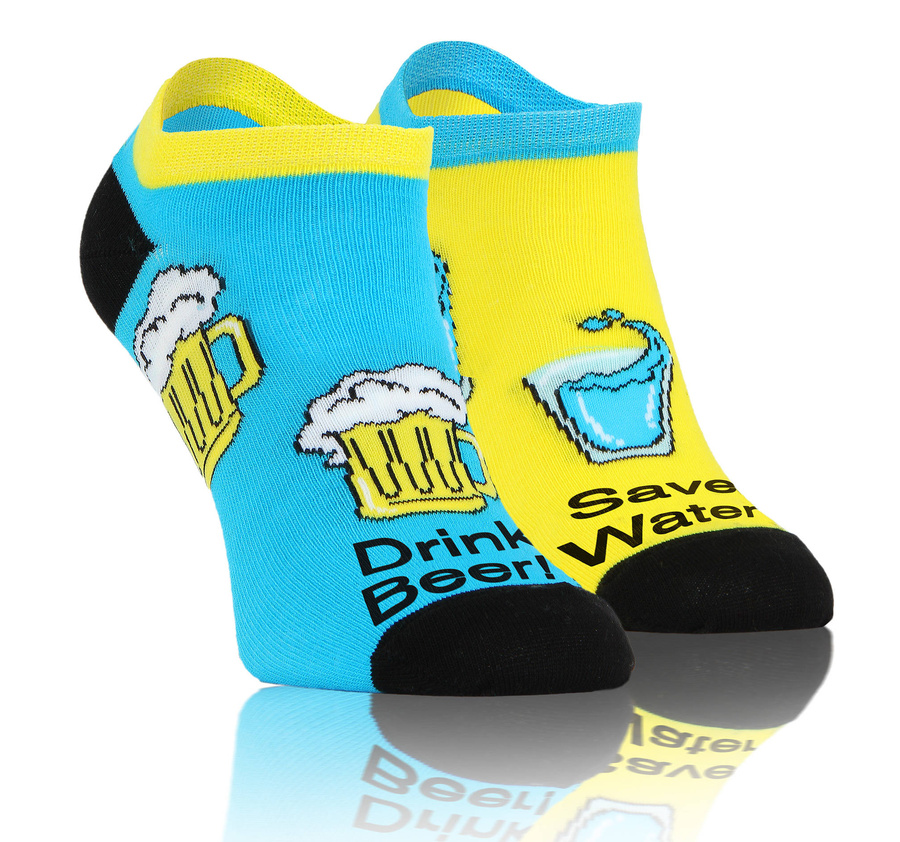 Piwo skarpety stopki unisex 90% bawełna Finest Cotton Sesto Senso – styl i wygoda