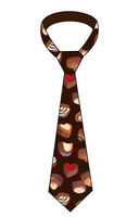 Krawat męski   Chocolat 111/001