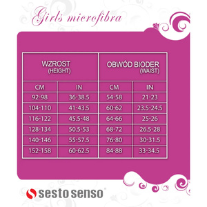 Rajstopy dziewczęce 40 Den Claudia