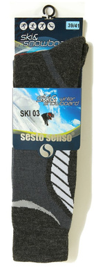 Podkolanówki Wełniane Narciarskie Ski Sport