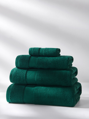 Butelkowy ręcznik kąpielowy premium 650 g/m² Leo Spod Igły i Nitki – maksymalny komfort