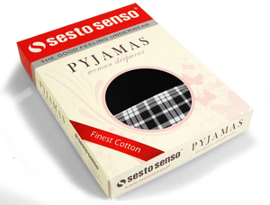 Piżama damska długa Sesto Senso
