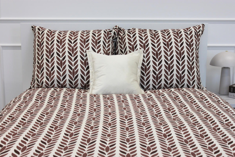 POŚCIEL BAWEŁNA KŁOS BEŻ