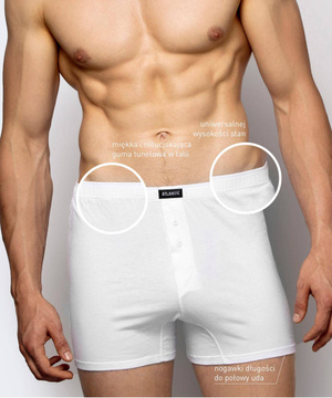 Bokserki męskie luźne