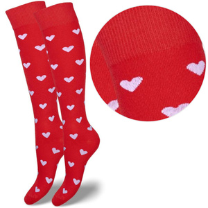 Podkolanówki damskie w Serca 248