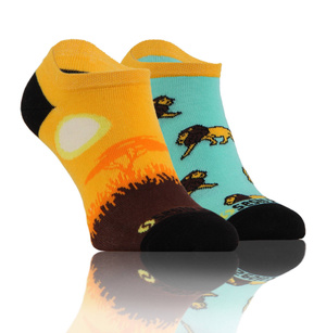 Lew skarpety stopki unisex 90% bawełna Finest Cotton Sesto Senso – styl i wygoda