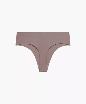 Różowe bezszwowe majtki damskie Brazil 72% nylon Atlantic – niewidoczne pod ubraniem