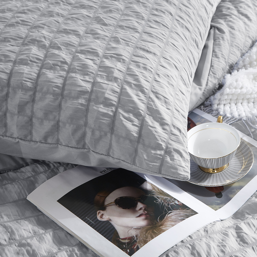 POŚCIEL CREASY SZARA