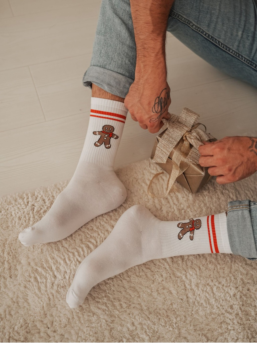 Skarpetki męskie świąteczne