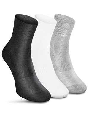 3X Skarpety 1/2 FROTTE z Jonami Srebra AG+