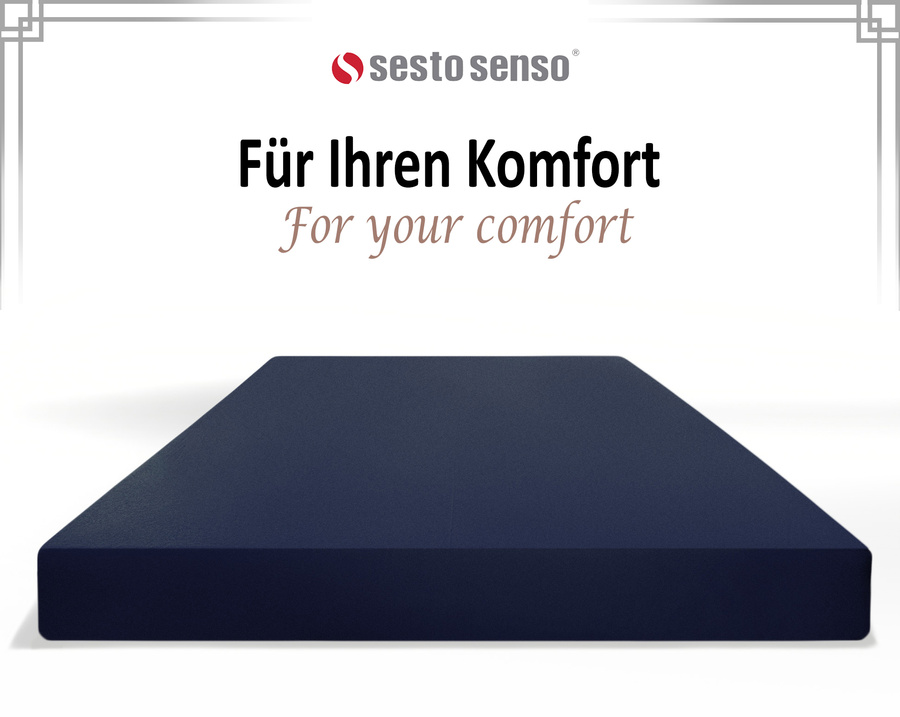 Białe elastyczne prześcieradło z gumką frotte 100% bawełna Sesto Senso – komfortowy sen