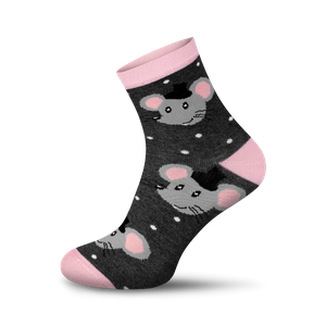 Skarpetki damskie nie do pary Myszki