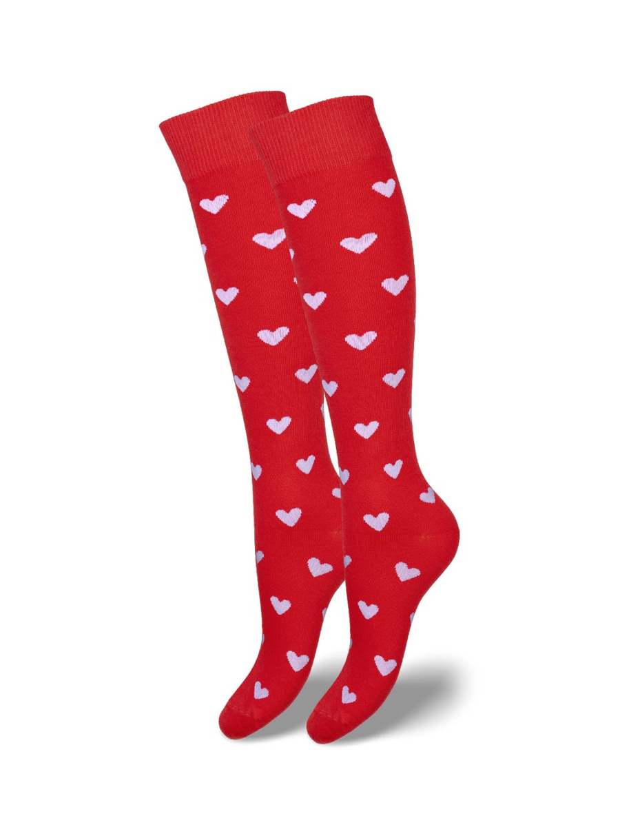 Podkolanówki damskie w Serca 248