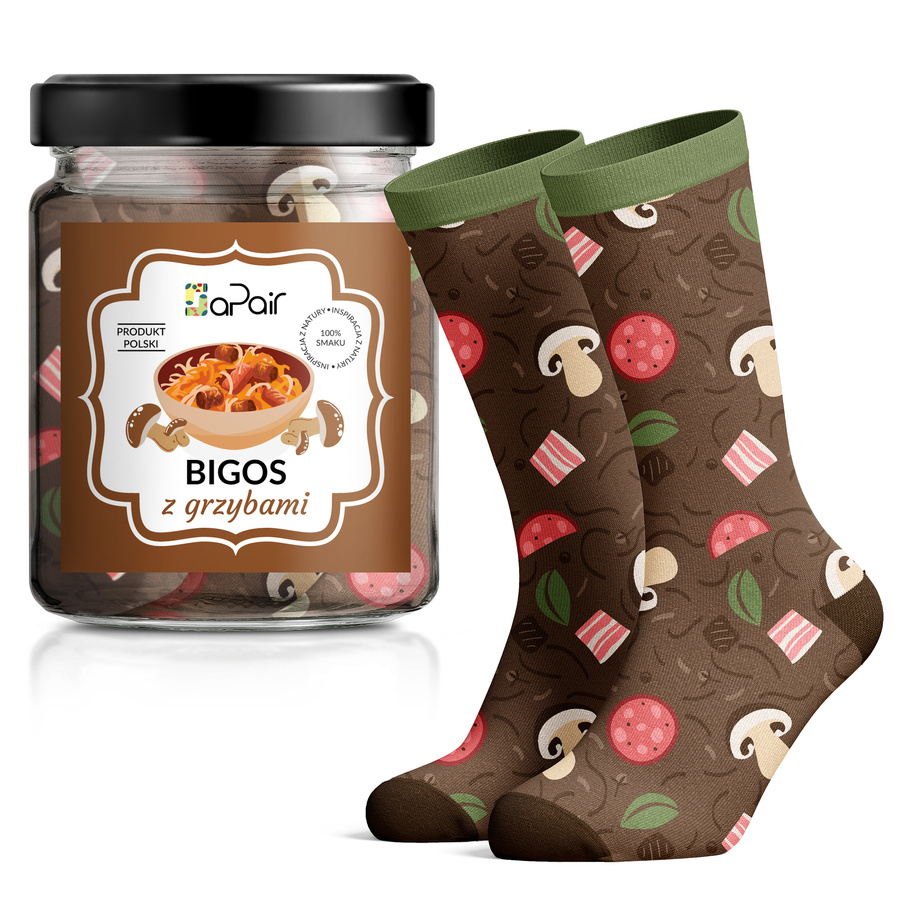Skarpety Damskie / Męskie w Słoiku na prezent