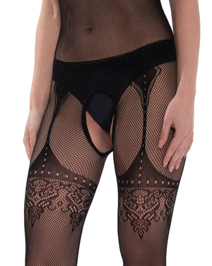 Sexowny kuszący bodystocking damski BDS Sesto Senso – czarujący wieczór