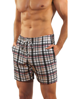 Piżama Męska Krótki Rękaw Krótkie Spodenki