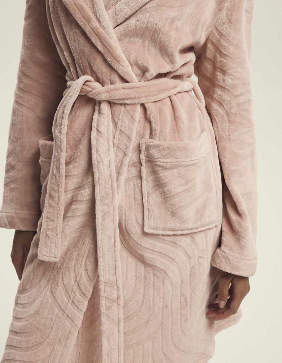 Szlafrok damski Henderson 43602 dark red