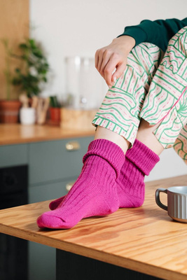 Skarpetki damskie do spania ciepłe art. 067 Steven