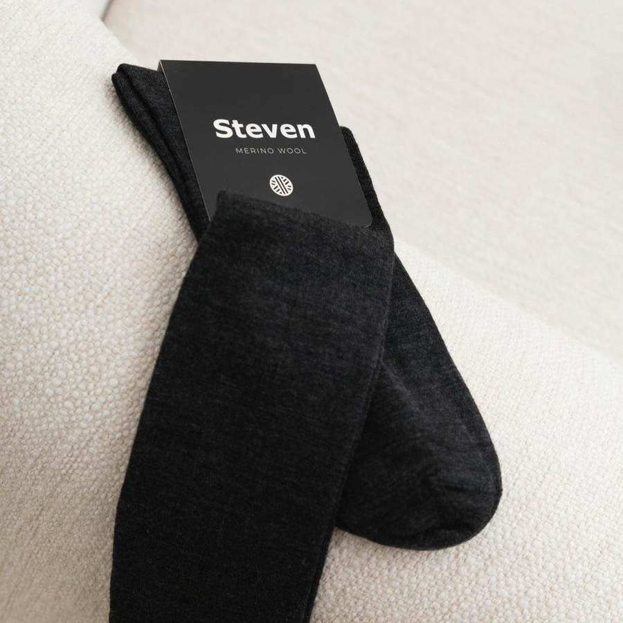 Podkolanówki męskie z wełny merino art. 008