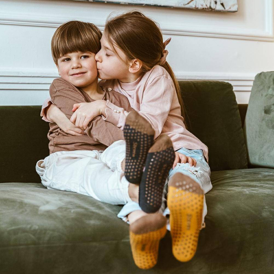 Stopki frotte antypoślizgowe z jeżem