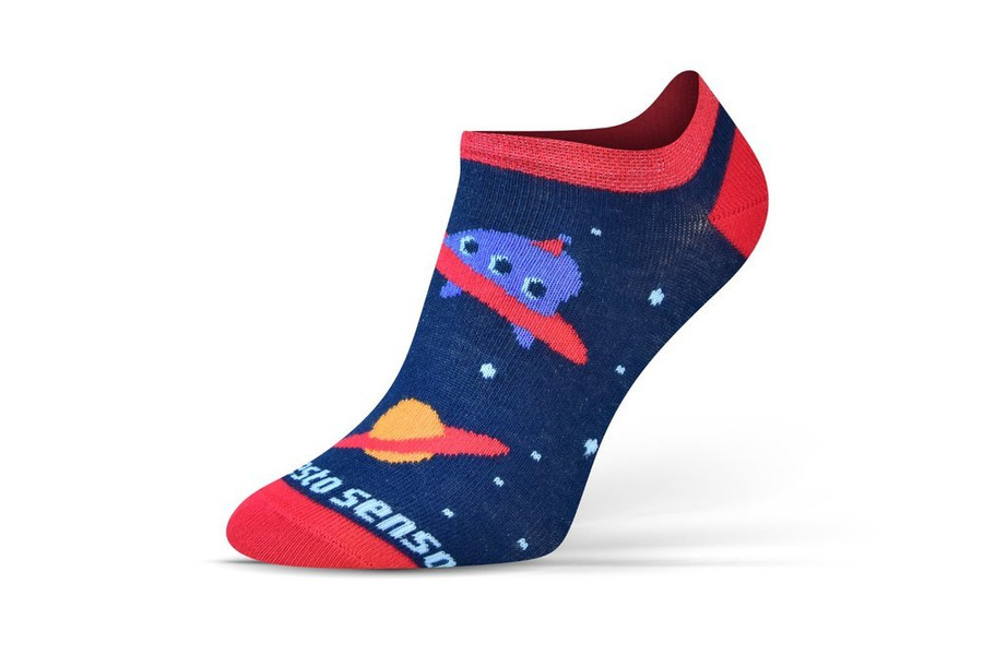 Ufo skarpety stopki unisex 90% bawełna Finest Cotton Sesto Senso – styl i wygoda