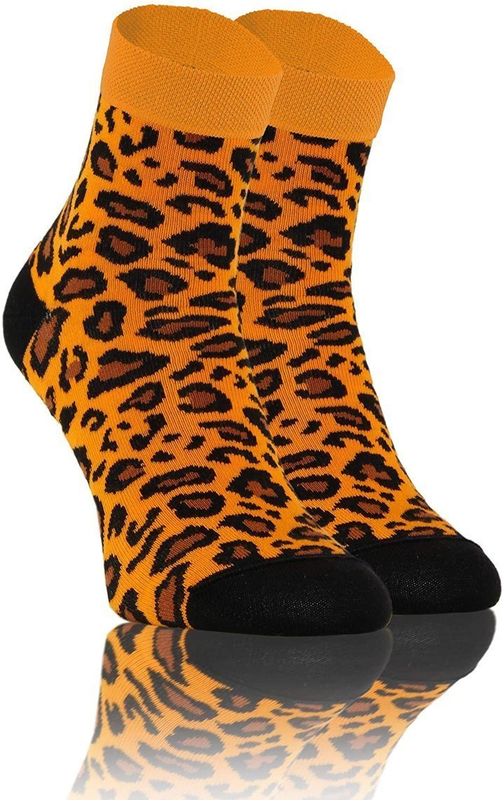 Kolorowe nieuciskające skarpety 3/4 unisex 90% bawełna Sesto Senso – idealne na prezent