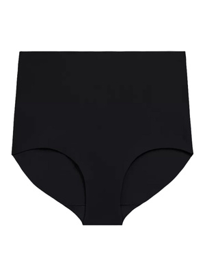 Czarne bezszwowe figi damskie maxi 72% nylon Atlantic – niewidoczne pod ubraniem