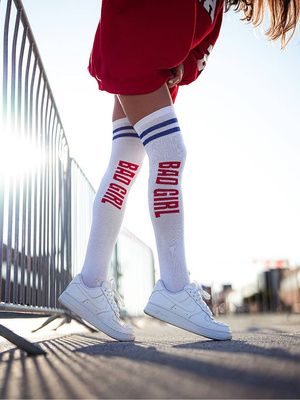 Zakolanówki bawełniane BAD GIRL