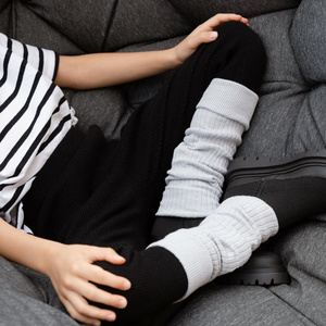 Żółte Bawełniane Getry Dziecięce Comfort
