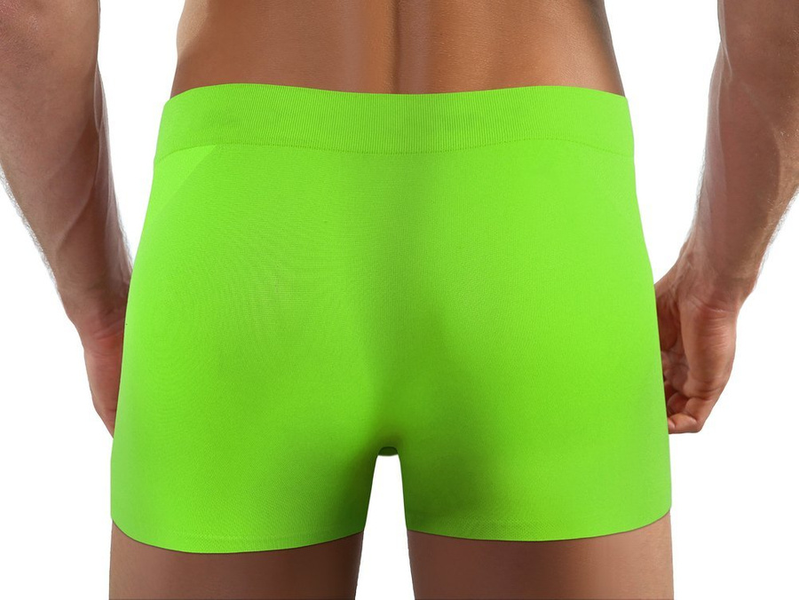 Seledynowe bezszwowe dopasowane bokserki męskie Solar BM07 Sesto Senso – komfort i trwałość.