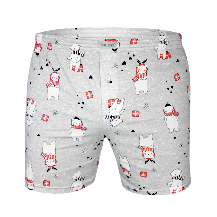 Świąteczne Bokserki Męskie Panther