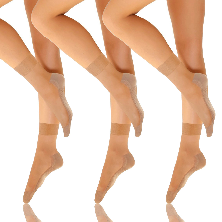3x Skarpety rajstopowe Damskie Relax 20 DEN