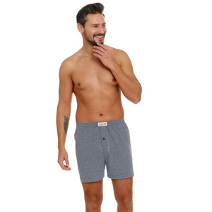 Bokserki męskie szare