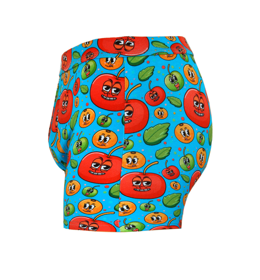 Kolorowe zabawne bokserki męskie 95% bawełna Funny 09 Sesto Senso – wyraź swój styl