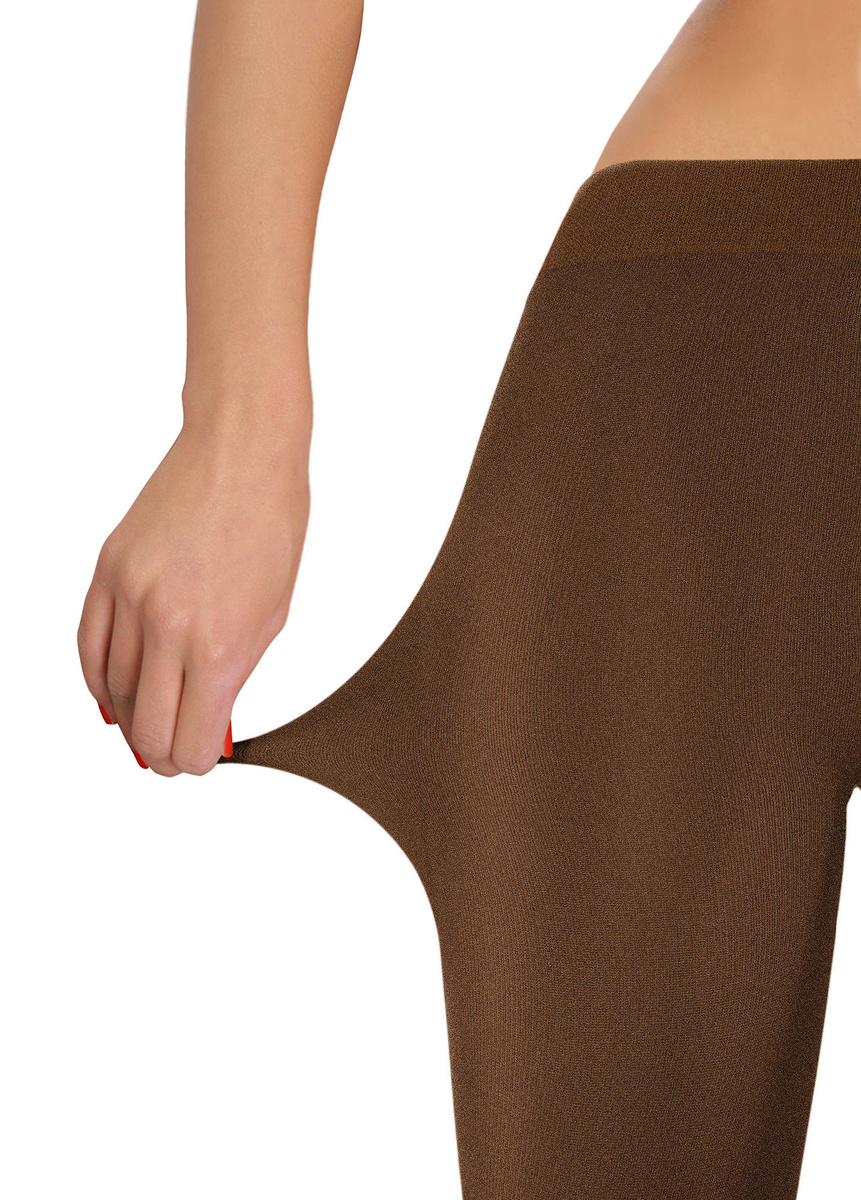 Ciepłe akrylowe rajstopy damskie 100 DEN Gerda Sesto Senso – idealne na zimowe dni