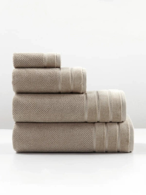 Mocca miękki ręcznik kąpielowy 70x140 cm Loren Spod Igły i Nitki – wyjątkowy komfort