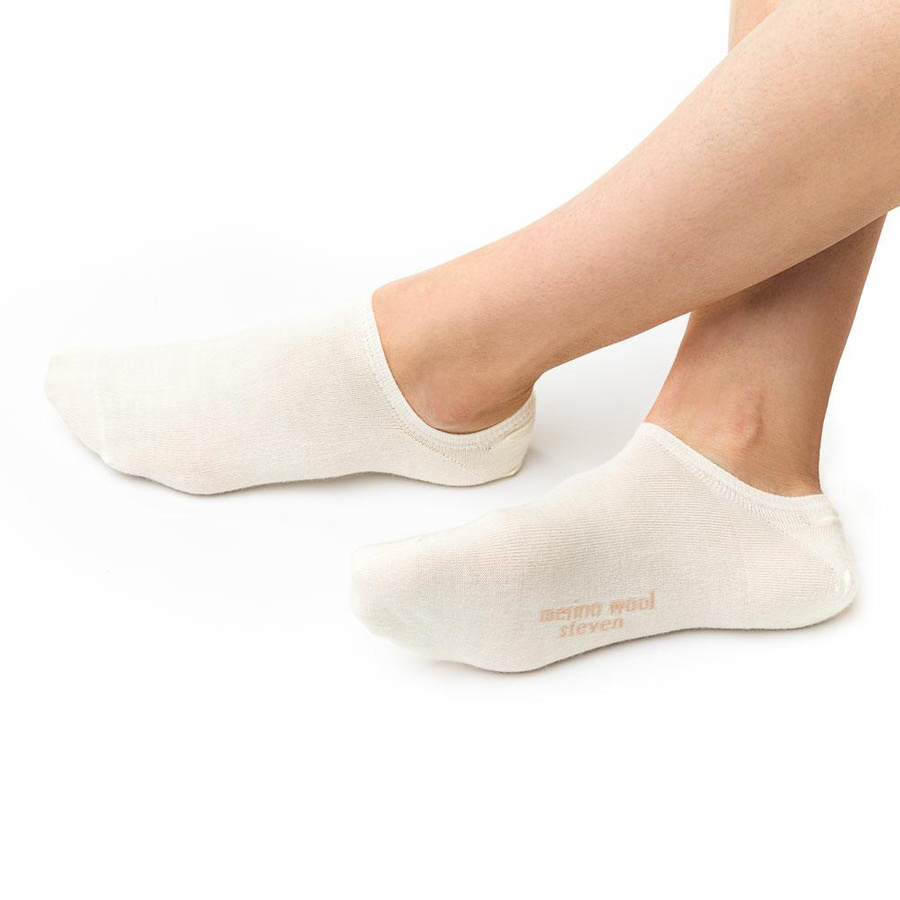 Merino Wool Szare Stopki Damskie Komfort