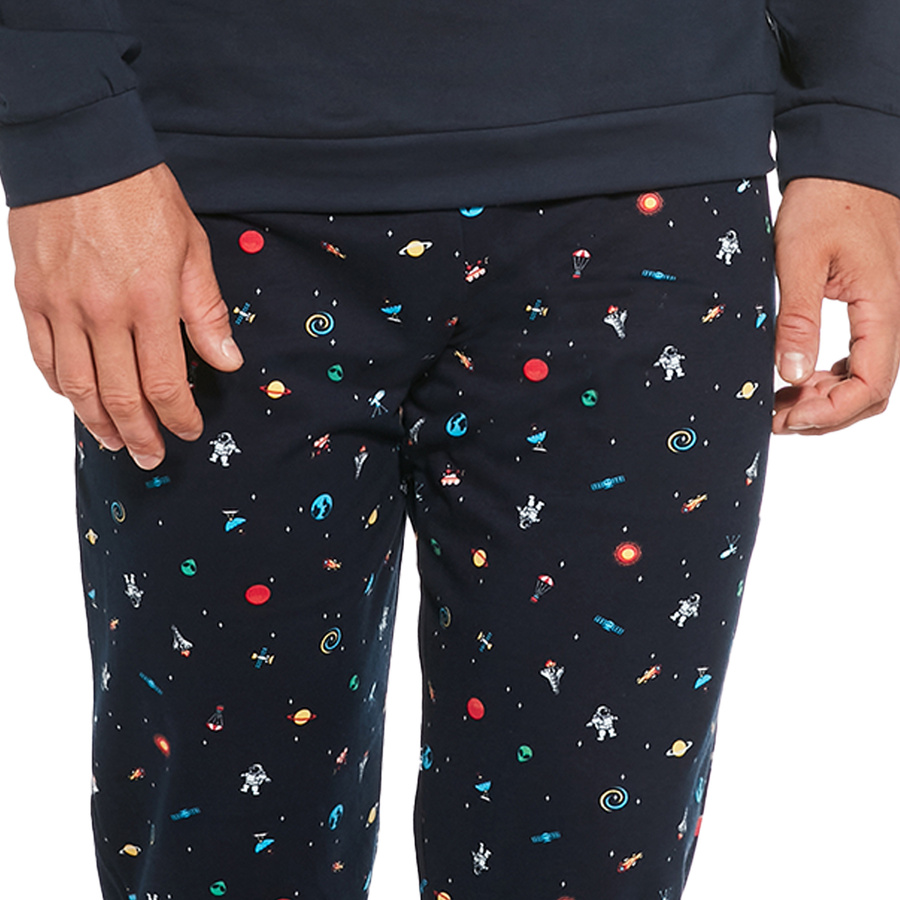 Piżama męska długa bawełniana 115 Cornette