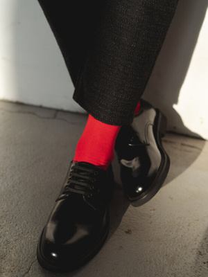 Skarpety męskie garniturowe gładkie Art. 056