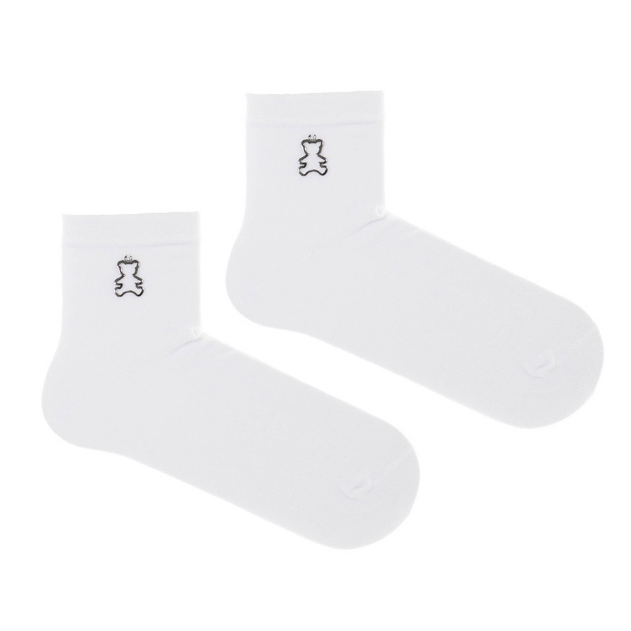 Skarpetki Damskie Bawełniane z Przywieszką