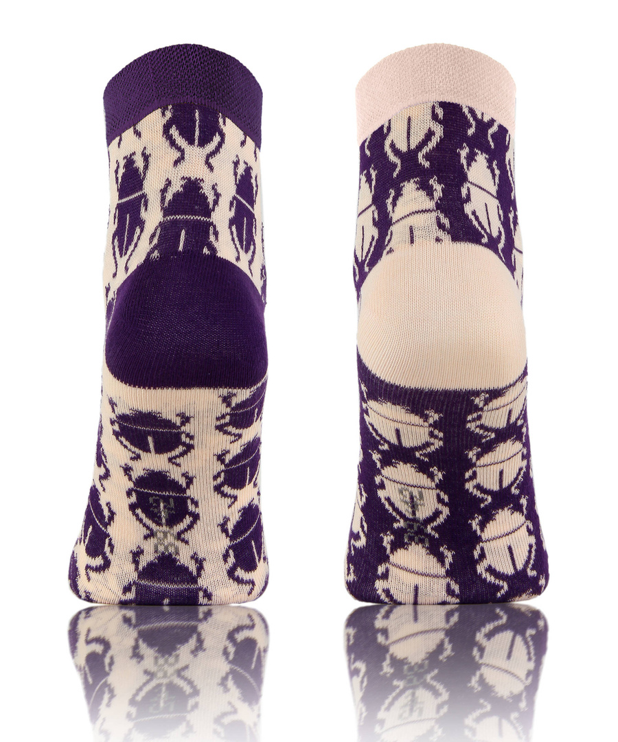 Skarpetki Wzorowane Finest Cotton Krótka