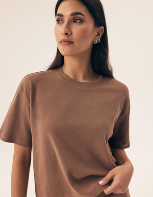 Komplet damski Nilsa 42780 coffee