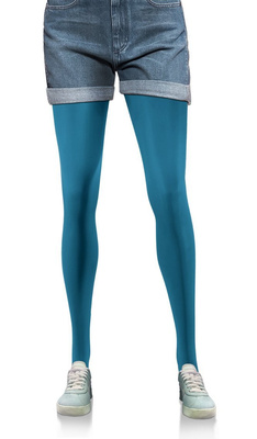 Petrol kryjące rajstopy damskie microfibra 40 DEN Hiver Sesto Senso – komfort i elegancja