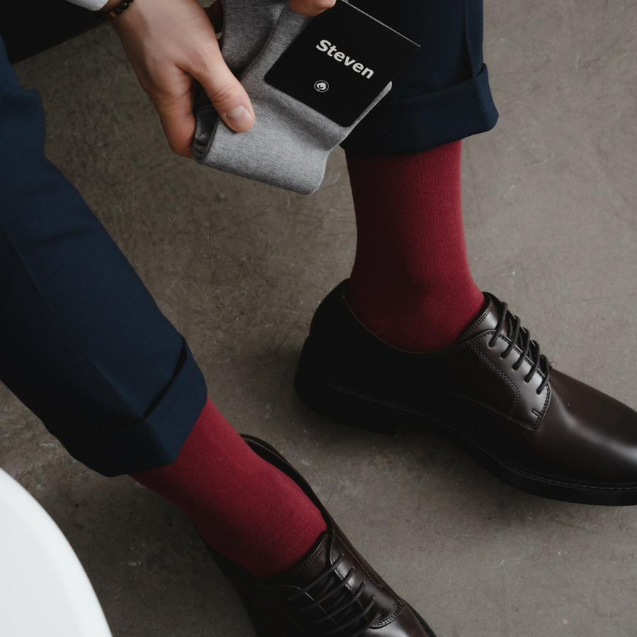 Podkolanówki męskie bawełniane art. 027