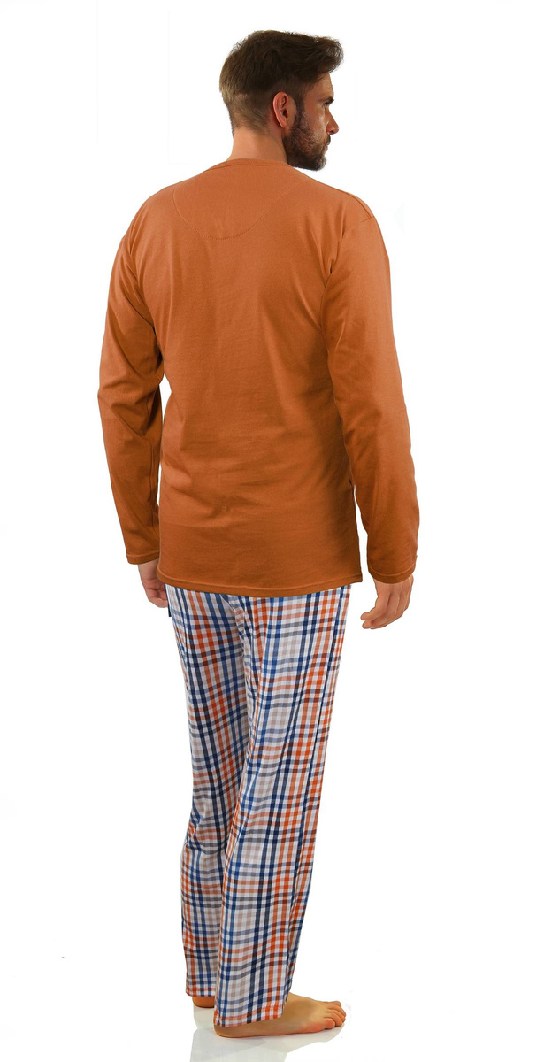 Piżama męska Bawełniana