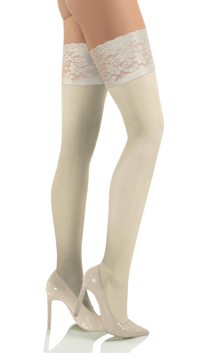 Pończochy Samonośne Nicole